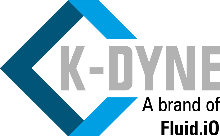 Logo of K-Dyne a Brand of Fluid.iO Sensor + Control Corp.