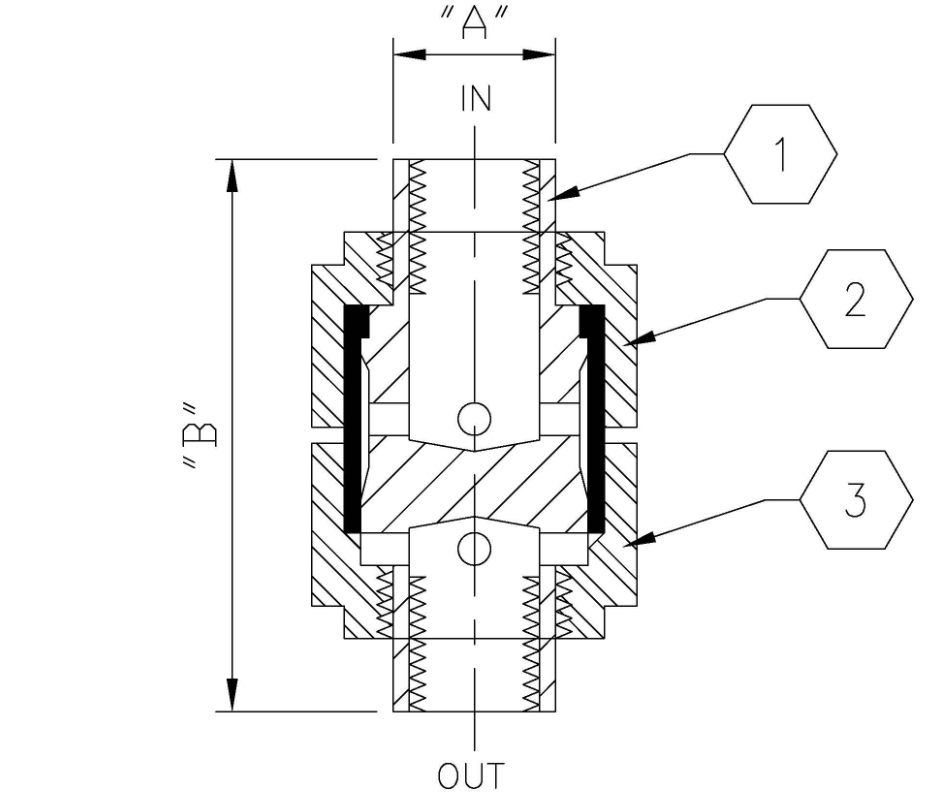 QX1 Quick Exhaust Valve